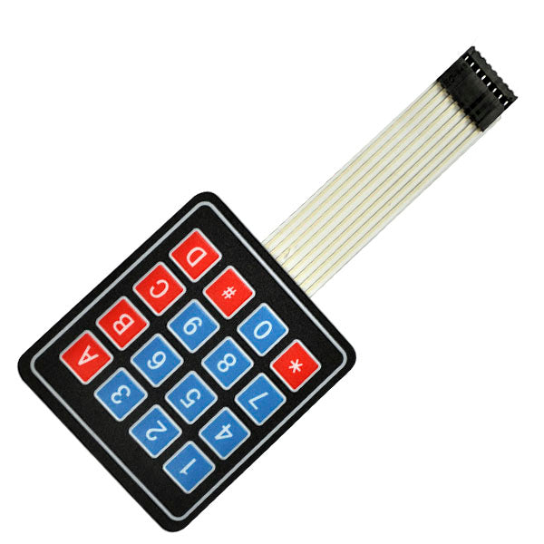 TECLADO MATRICIAL 16 BOTONES | AR-KEYPAD