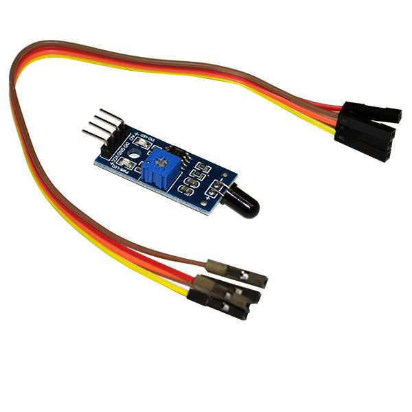 MODULO SENSOR DETECTOR FLAMA CON JUMPER | AR-FLAMEC