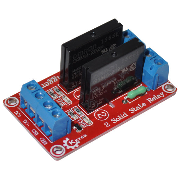 MODULO DOS RELEVADORES DE 5V | AR-2RELAYSOLID
