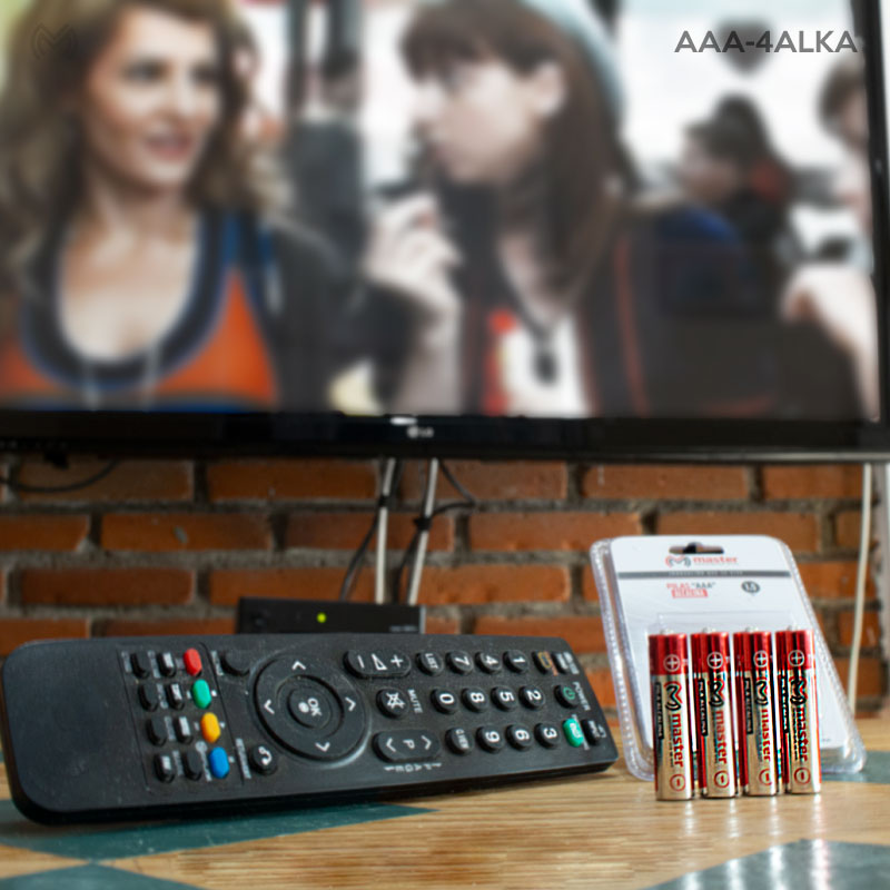 Baterías AAA Alcalinas – Pack con 4 Piezas