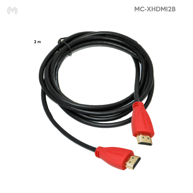 Cable HDMI macho a macho, v. 1.4, 2 m | MC-XHDMI2B