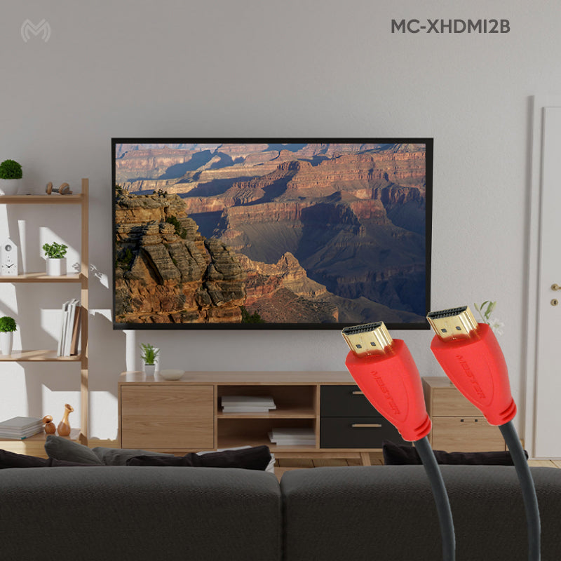 Cable HDMI macho a macho, v. 1.4, 2 m | MC-XHDMI2B