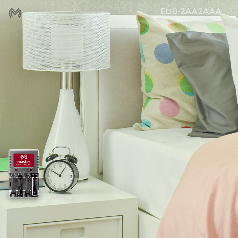 Cargador de Baterías AA, AAA y 9V – 6W