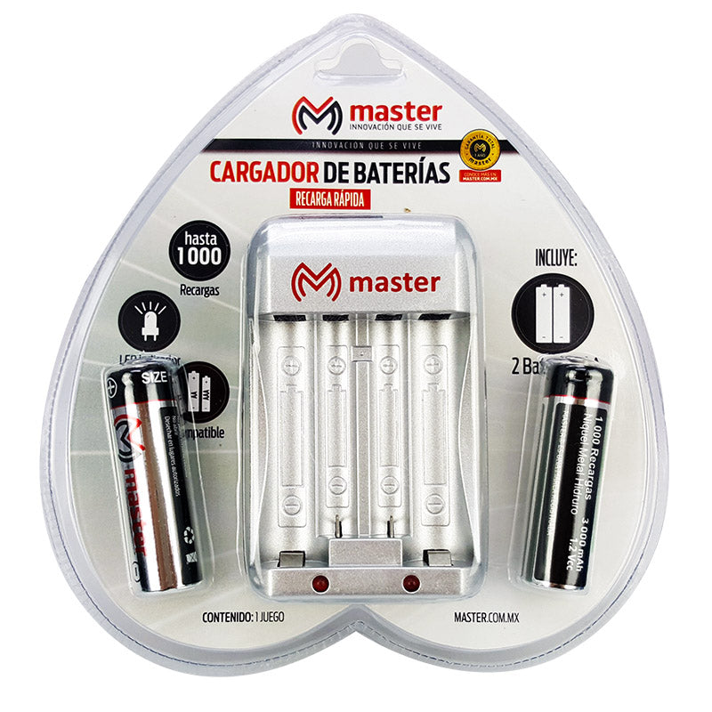 Cargador de Baterías AA y AAA – 6W