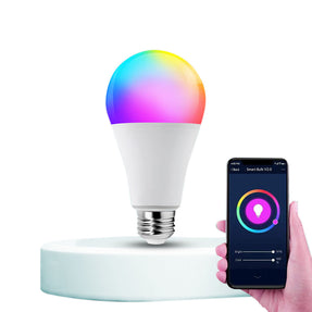 Foco RGB Inteligente 9W E27 Compatible con Alexa y Google | IOT-BULBRGB