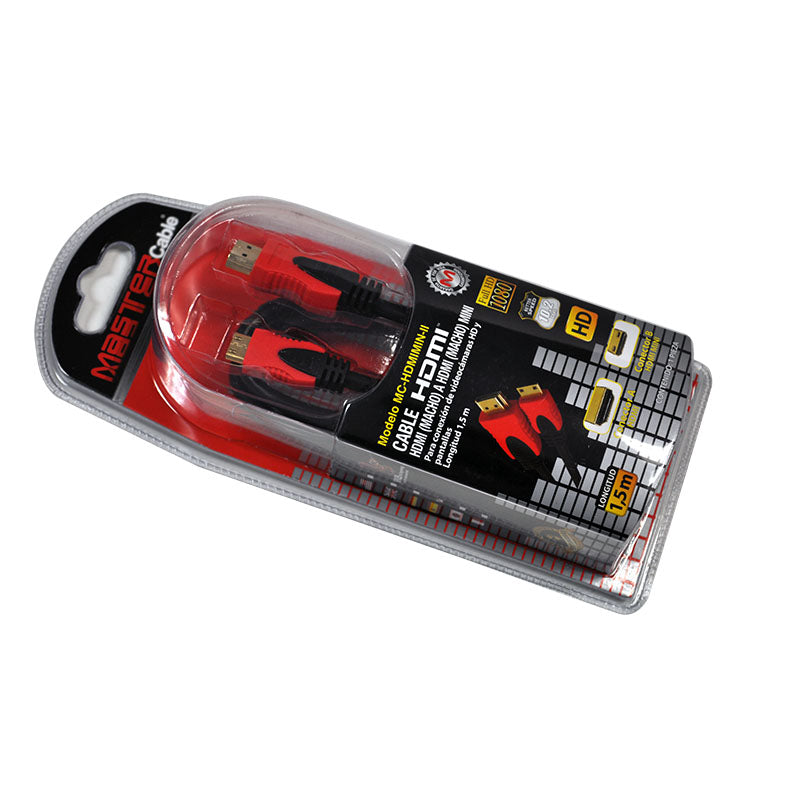 Cable HDMI v1,4 1.5m | MC-HDMIMINI-II