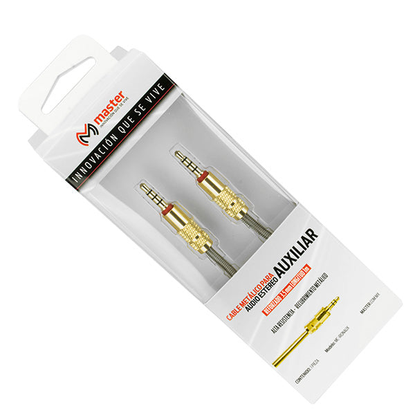 Cable auxiliar para audio | MC-IRONAUX