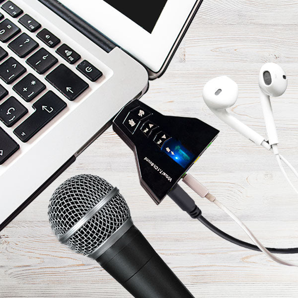 Adaptador de tarjeta de sonido USB | MC-USBSOUND