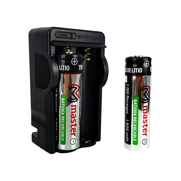 Cargador de baterías 18650 | MP-18650CHAR