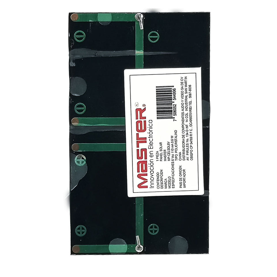 Celda solar | MP-CELSOL6V