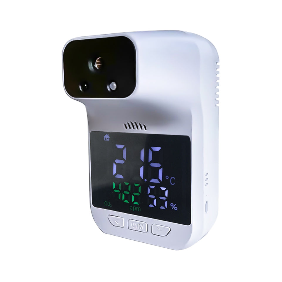 Medidor de temperatura corporal y saturación de aire I MP-CO2METERPRO