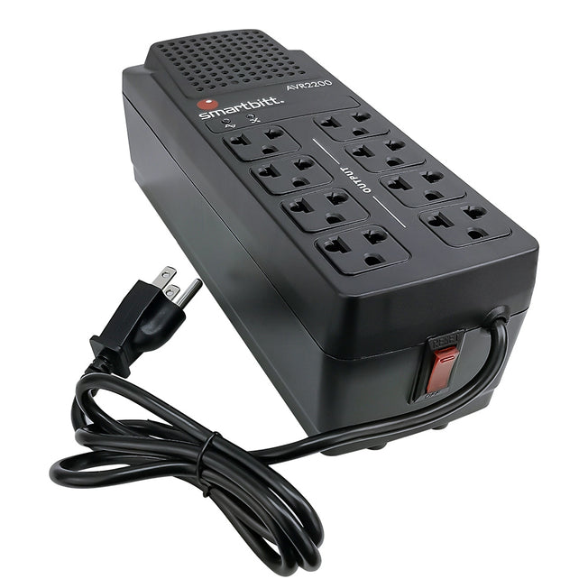 Regulador electrónico automático de voltaje | MP-REG2200X8