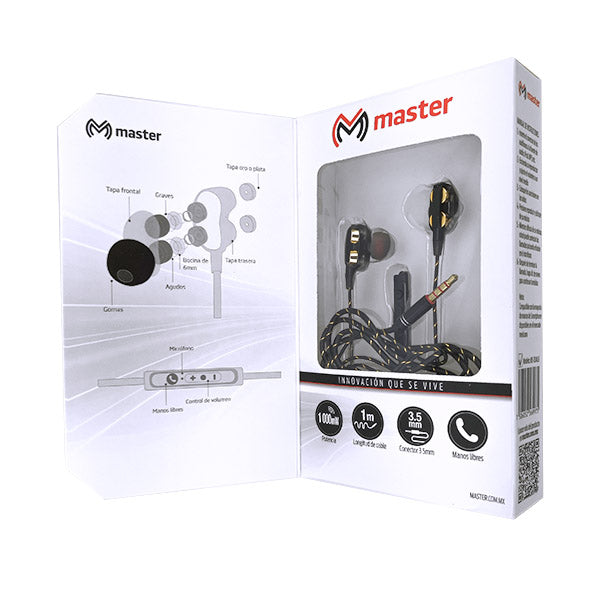 Audífonos de doble bobina | MS-DUALB