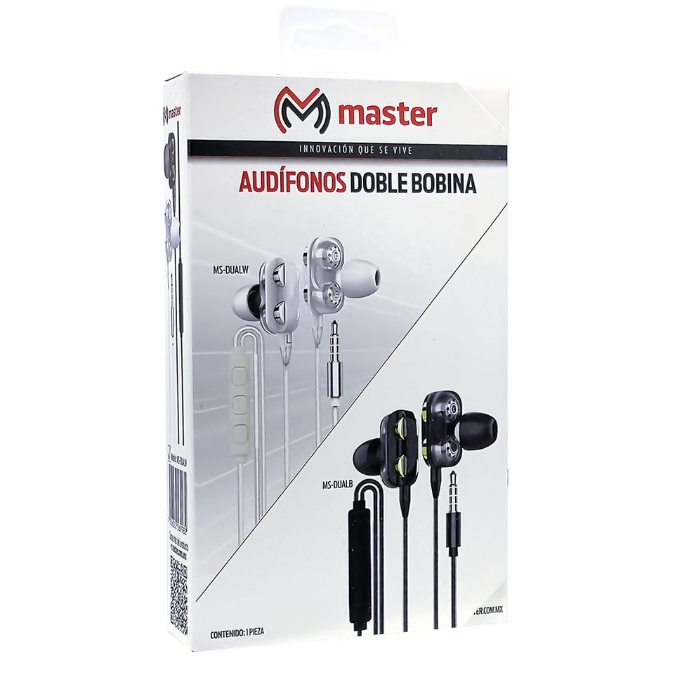 Audífonos de doble bobina | MS-DUALW