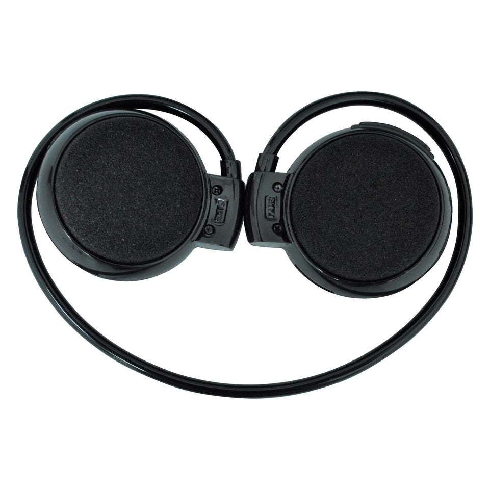 Audífonos Inalámbricos Deportivos | Bluetooth, Control de Volumen, Radio FM y Memoria MicroSD | MS-HEADBTFM