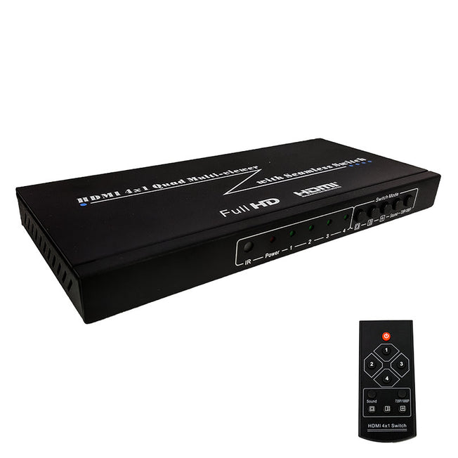 Combinador de señal HDMI, 4 señales en 1 pantalla | MV-HDMI-DI