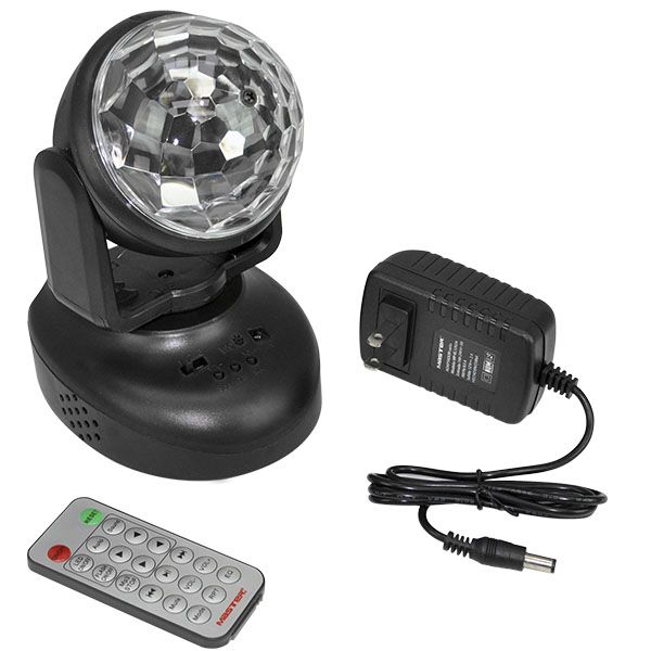 Miniesfera giratoria de colores 6-LED | RC-BALLSPIN