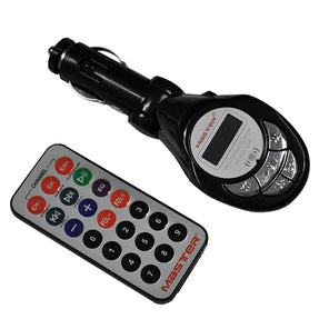 Transmisor FM Bluetooth para Auto con Reproductor de Música y Puerto USB | RF-TRANS USBR