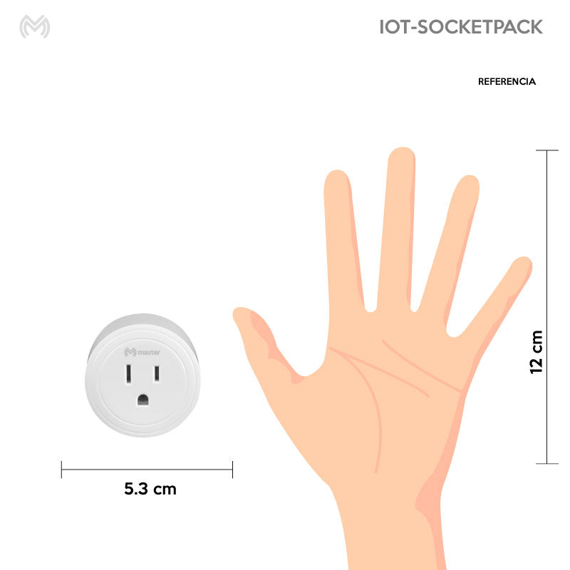 5 enchufes inteligentes Wifi IoT