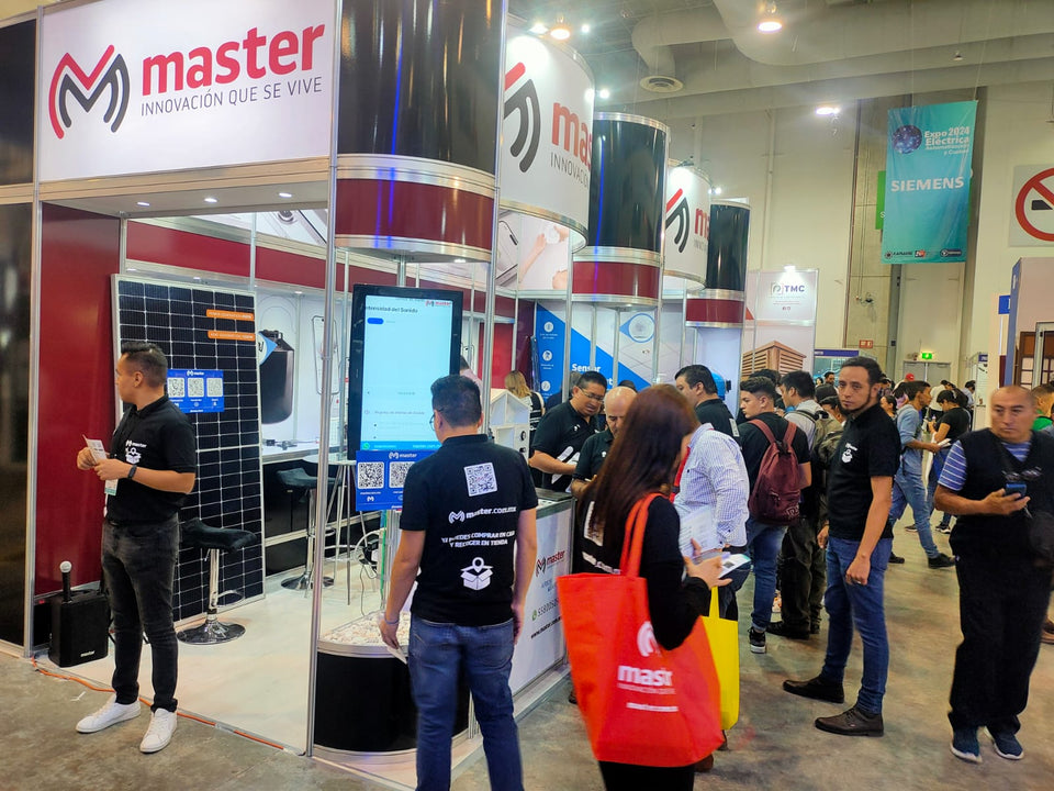 La Innovadora Presencia de MASTER en la Expo Eléctrica Internacional 2024