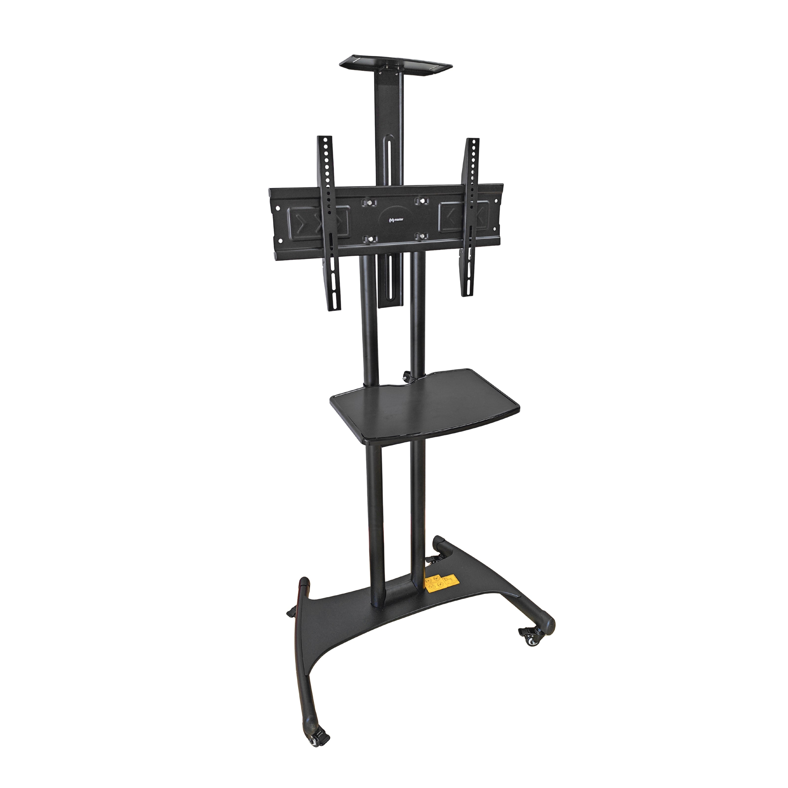 Soporte Móvil de Piso para Pantallas con Repisa HO-LCDVD-STAND