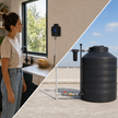 Medidor Sensor Consumo Agua Tinaco Cisterna WiFi | Caudalímetro | Mide litros, Metros Cúbicos y Costo en Dinero | Tiempo Real | App IoT | Hogar y Negocio | Dias de Consumo CONNECT-FLOW1/2
