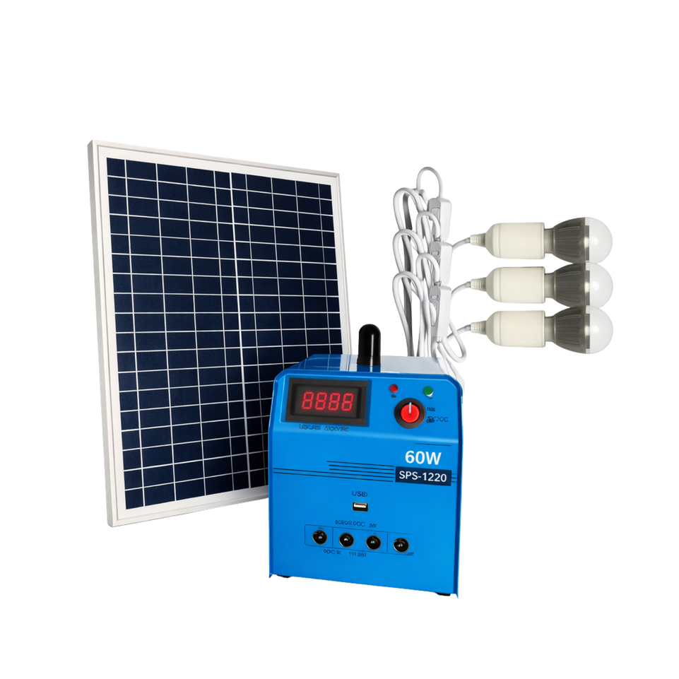 KIT SOLAR 30W FOCOS RADIO USB - MP-KIT30W