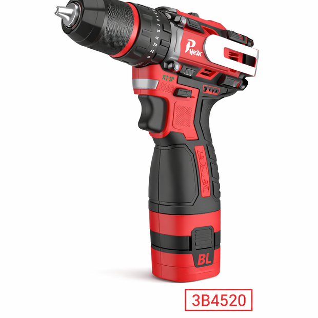 Taladro Impacto 16.8V con 45Nm y Portabroca Metálico Alta Potencia | 3B4520