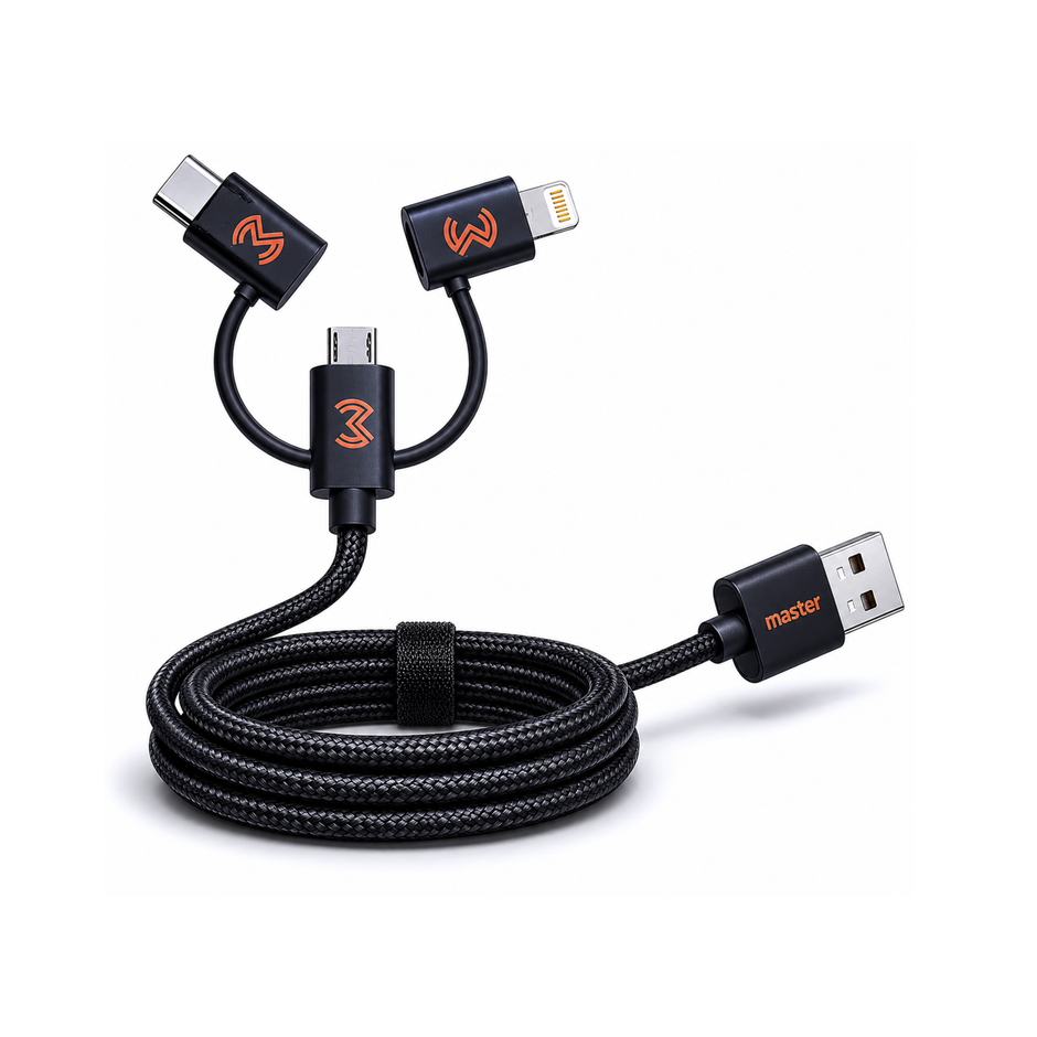 Cable para dispositivos móviles 3 en 1 | MC-USB-3IN1