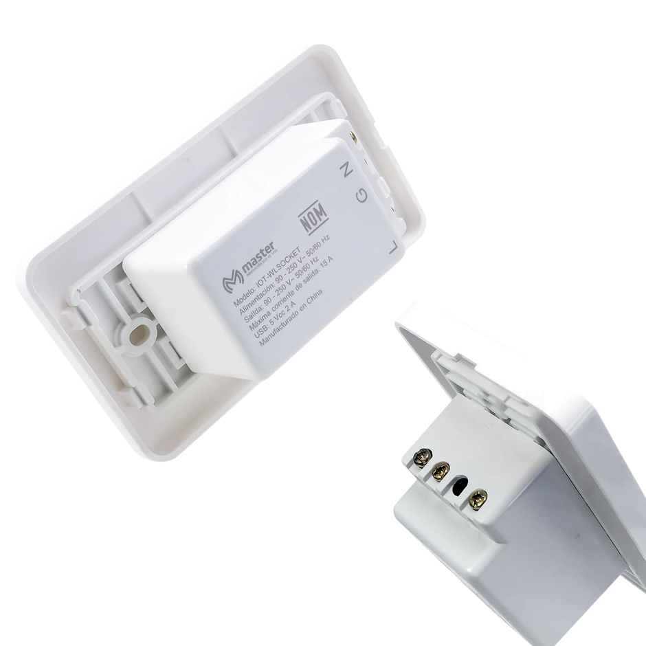 Contacto Inteligente WiFi de Pared | IOT-WLSOCKET