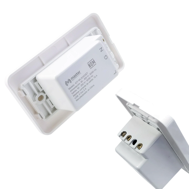 Contacto Inteligente WiFi de Pared | IOT-WLSOCKET
