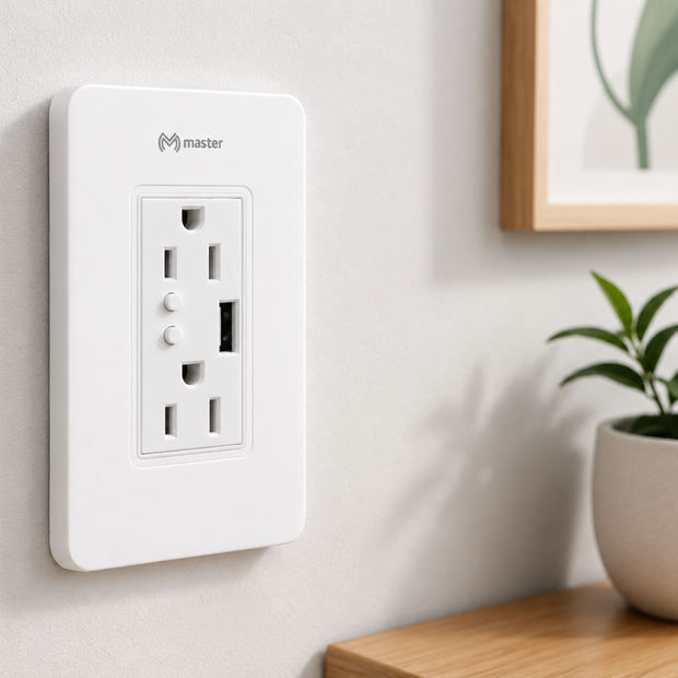 Contacto Inteligente WiFi de Pared | IOT-WLSOCKET