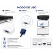 Convertidor de mini display port a VGA | MV-MINIPORT-VGA