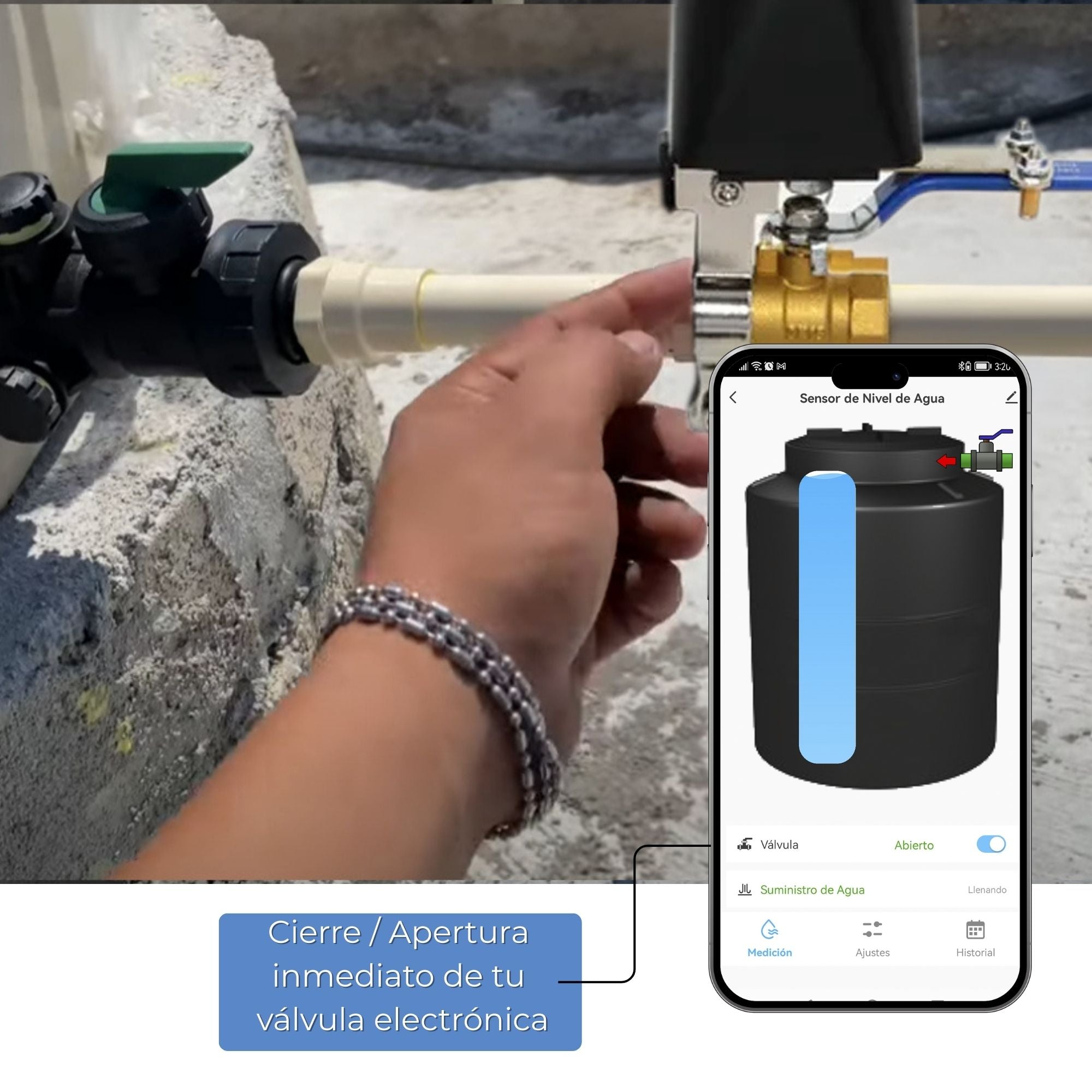 Monitoreo en Tiempo Real para Tinacos y Cisternas | Compatible con Alexa | IOT-WATERV