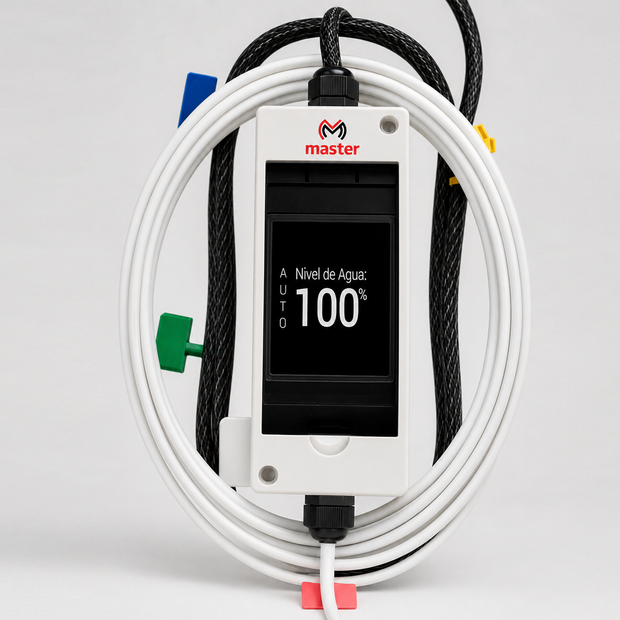 Controlador Bomba Con Sensor Medidor Agua Tinaco Cisterna | EASY-BOMB