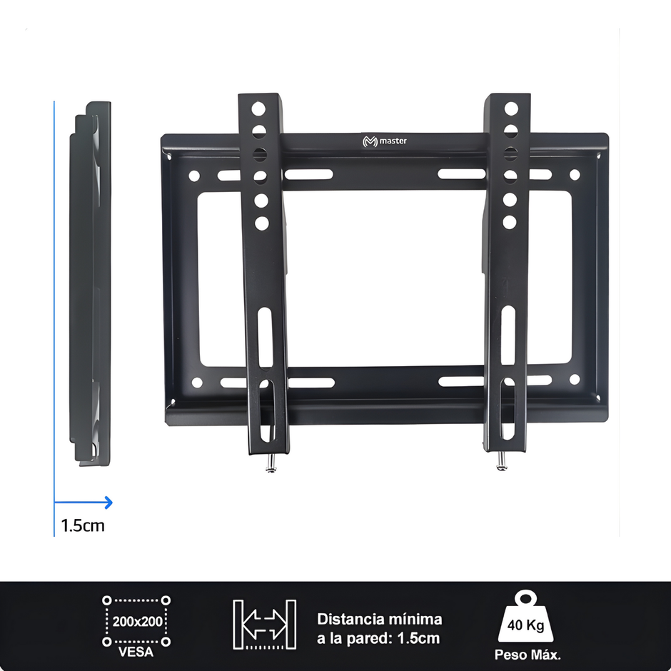 Kit de soporte fijo para pantalla de 14