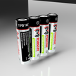Baterías Recargables AA 2000mAh NiMH – Pack con 4 Piezas