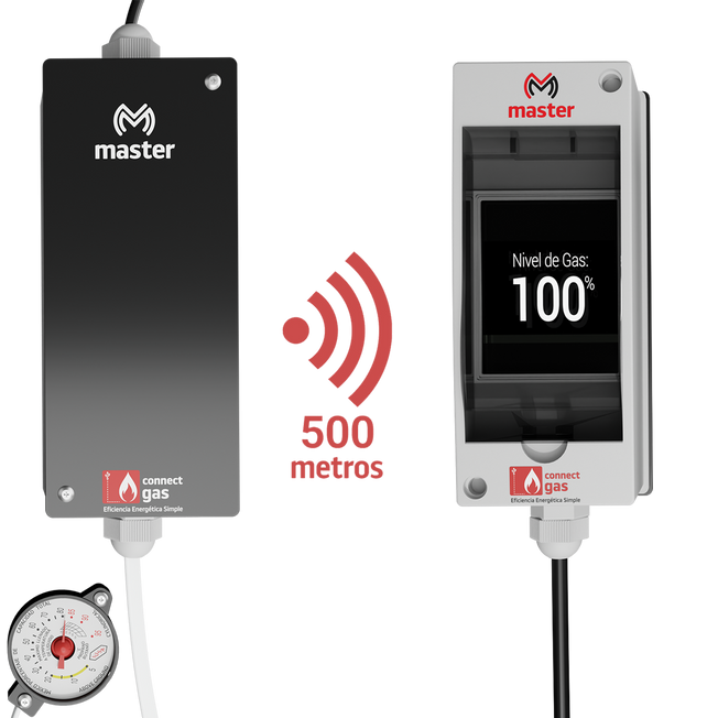 Módulo Digital de Nivel de Gas con alcance inalámbrico de 500 metros | CONNECT-GAS