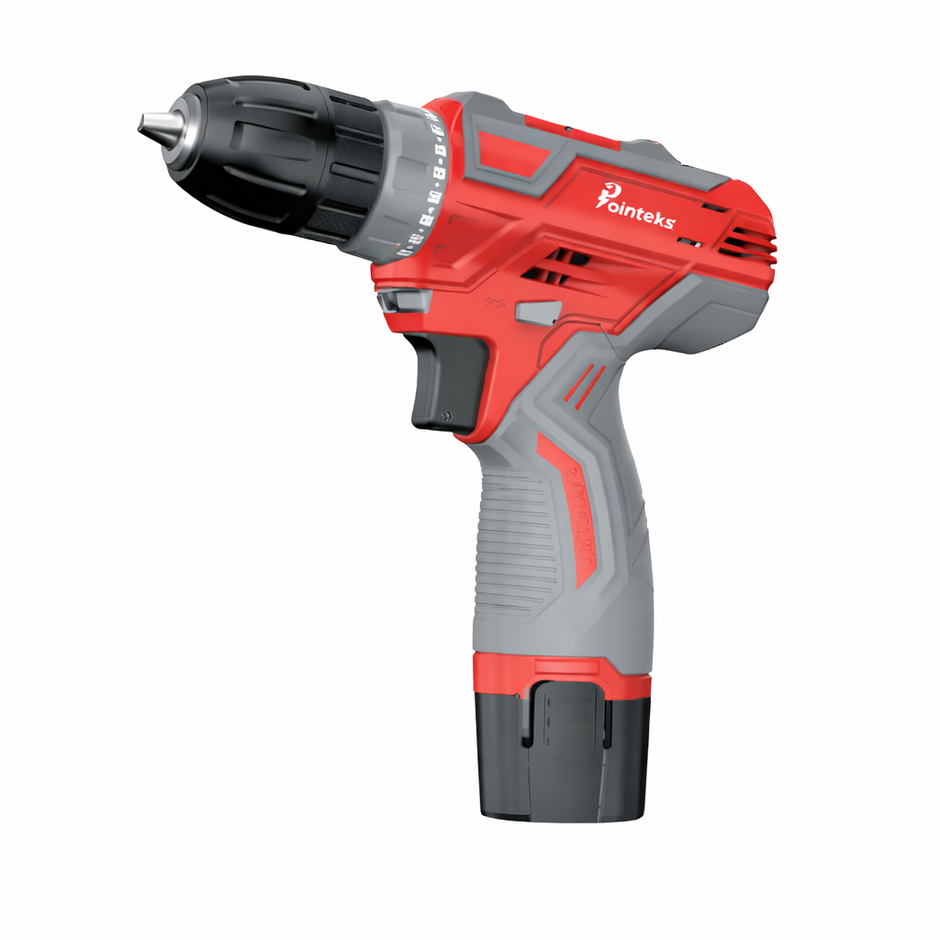 Taladro Inalámbrico 12V 30Nm con 2 Velocidades y Luz LED Compacto y Potente |  3B4519