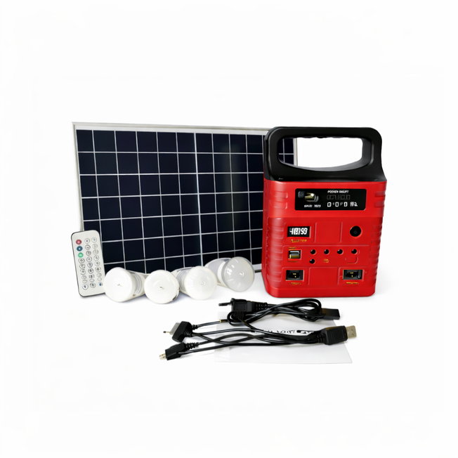 KIT SOLAR 10W FOCOS RADIO USB | MP-KIT10W