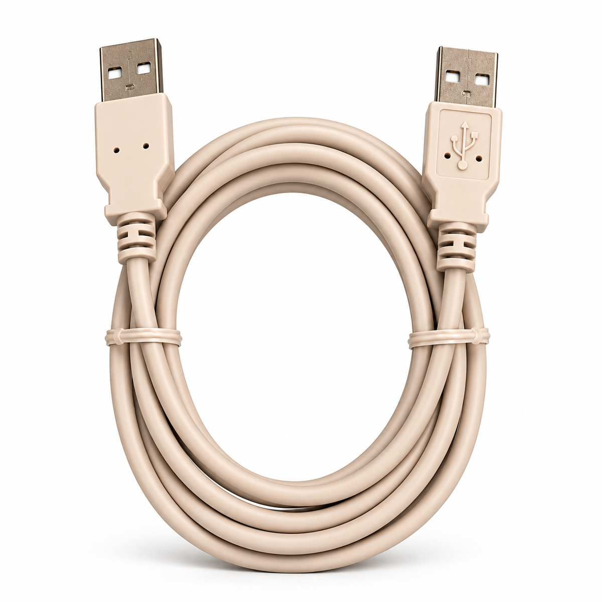 Cable USB 2.0 Tipo A Macho a Macho de 1.5 metros - CA-66