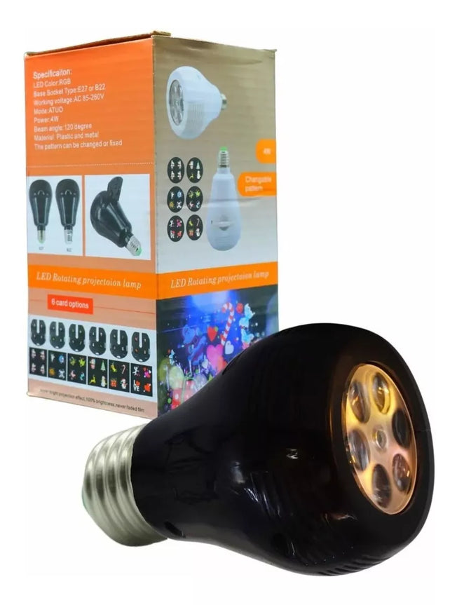 PROYECTOR LED CON CARTUCHOS INTERCAMBIABLES - ML-BULBPRJCT