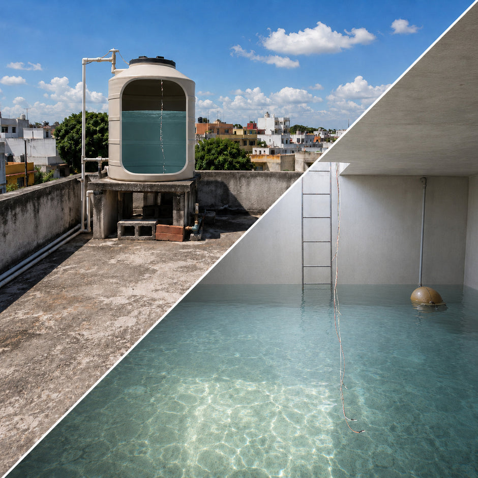Medidor Nivel Agua Tinaco Cisterna Sin Wi-fi | EASY-WATERPRO