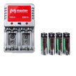 Cargador de Baterías AA, AAA y 9V – 6W con 4 Baterías AA 3000mAh