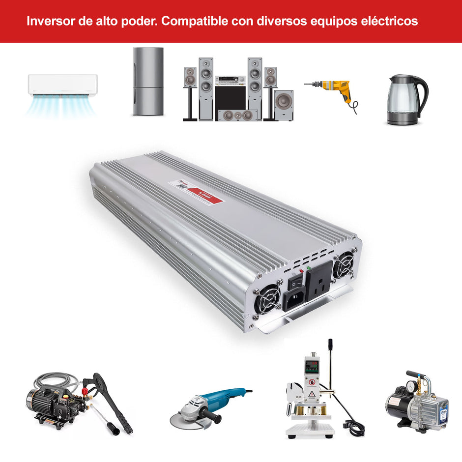 Inversor 3000W, 110V | EL-INV3KW