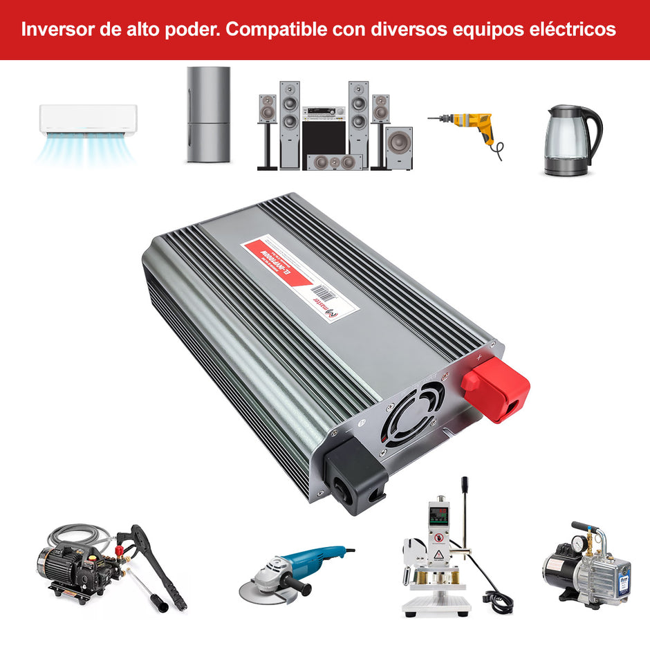 Inversor de onda pura 1000W | EL-INVP1000W