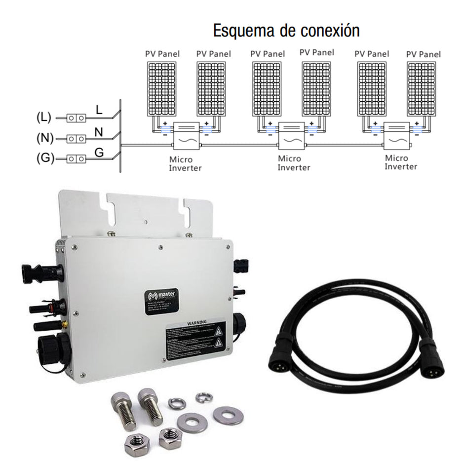 Micro inversor de voltaje | EL-MINV6001
