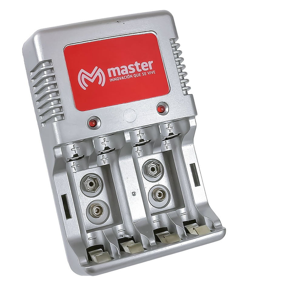 Cargador de Baterías AA, AAA y 9V – 6W