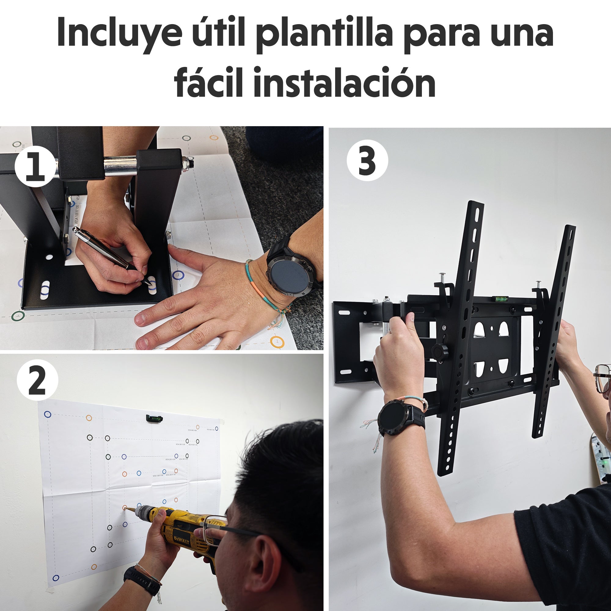 Soporte para pantallas de 23 a 56