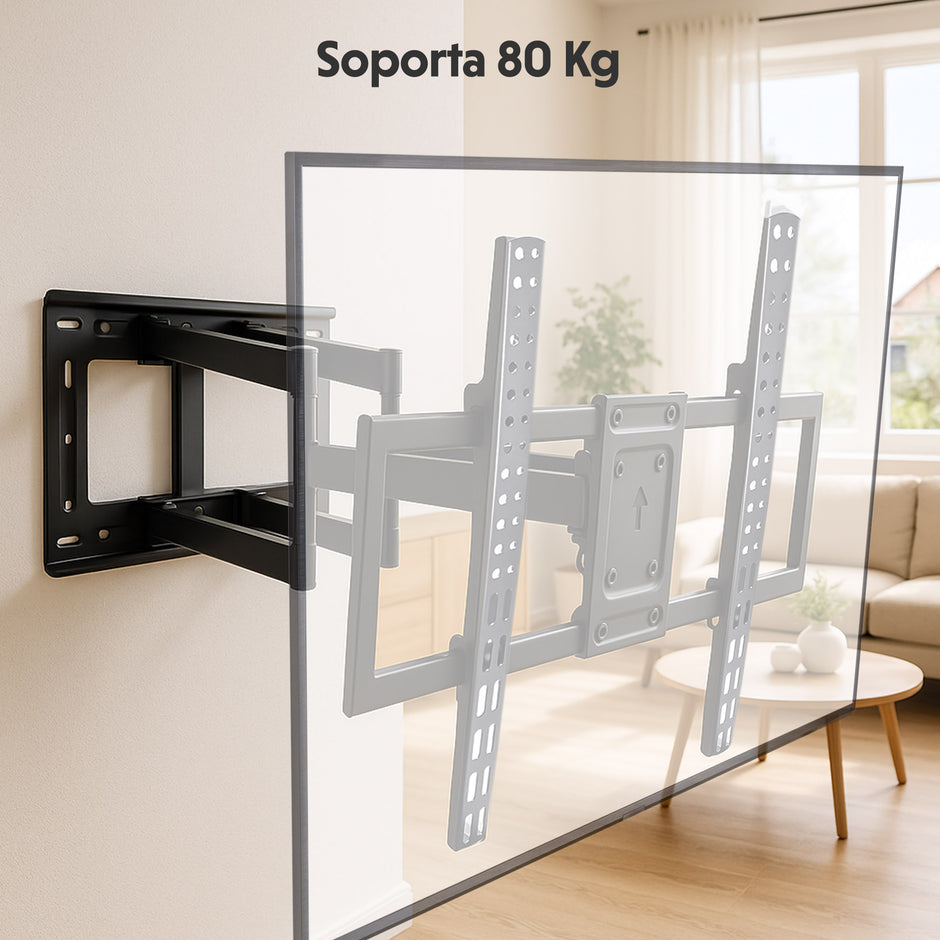 Combo Soporte de brazo para pantallas de  60